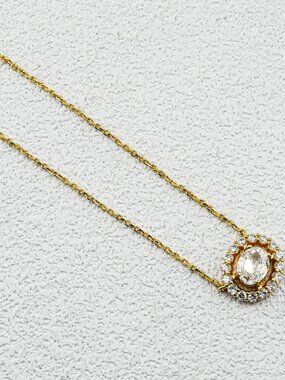 Kate Spade Oval Crystal Necklace